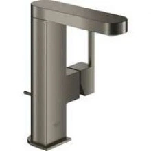Смеситель для раковины GROHE Plus с донным клапаном, M-Size, темный графит матовый (23871AL3)