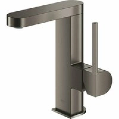 Смеситель для раковины GROHE Plus с донным клапаном, M-Size, темный графит матовый (23871AL3) Смеситель для раковины GROHE Plus с донным клапаном, M-Size, темный графит матовый (23871AL3)