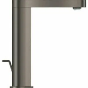 Смеситель для раковины GROHE Plus с донным клапаном, M-Size, темный графит матовый (23871AL3) Смеситель для раковины GROHE Plus с донным клапаном, M-Size, темный графит матовый (23871AL3)