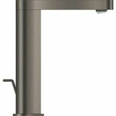Смеситель для раковины GROHE Plus с донным клапаном, M-Size, темный графит матовый (23871AL3) Смеситель для раковины GROHE Plus с донным клапаном, M-Size, темный графит матовый (23871AL3)