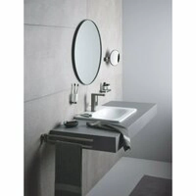 Смеситель для раковины GROHE Plus с донным клапаном, M-Size, темный графит матовый (23871AL3) Смеситель для раковины GROHE Plus с донным клапаном, M-Size, темный графит матовый (23871AL3)