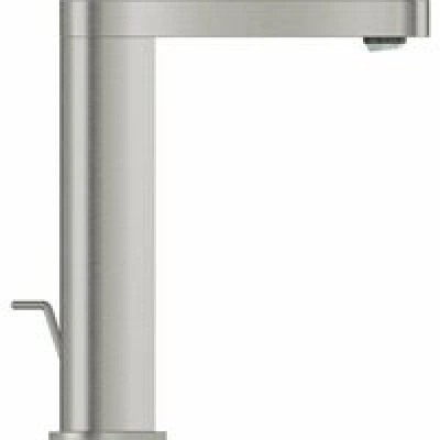 Смеситель для раковины GROHE Plus с донным клапаном, M-Size, суперсталь (23871DC3) Смеситель для раковины GROHE Plus с донным клапаном, M-Size, суперсталь (23871DC3)