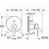 Внешняя часть смесителя для ванны GROHE Lineare, темный графит матовый (24064AL1) Внешняя часть смесителя для ванны GROHE Lineare, темный графит матовый (24064AL1)