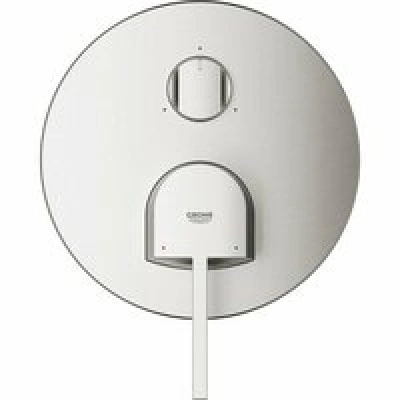 Внешняя часть смесителя для ванны GROHE Plus с переключателем на 3 положения, суперсталь (24093DC3) Внешняя часть смесителя для ванны GROHE Plus с переключателем на 3 положения, суперсталь (24093DC3)