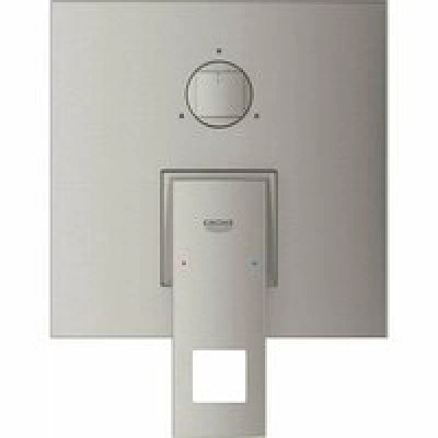 Внешняя часть смесителя для ванны GROHE Eurocube с переключателем на 3 положения, суперсталь (24094DC0) Внешняя часть смесителя для ванны GROHE Eurocube с переключателем на 3 положения, суперсталь (24094DC0)