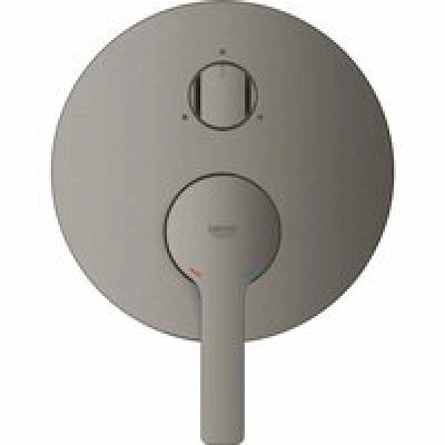 Внешняя часть смесителя для ванны GROHE Lineare с переключателем на 3 положения, темный графит матовый (24095AL1) Внешняя часть смесителя для ванны GROHE Lineare с переключателем на 3 положения, темный графит матовый (24095AL1)
