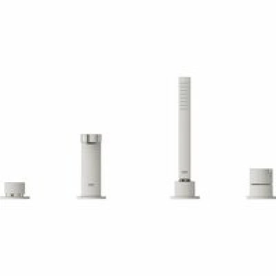 Смеситель для ванны GROHE Plus на 4 отверстия, на край ванны, суперсталь (29307DC3) Смеситель для ванны GROHE Plus на 4 отверстия, на край ванны, суперсталь (29307DC3)