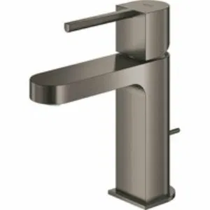 Смеситель для раковины GROHE Plus с донным клапаном, S-Size, темный графит матовый (32612AL3) Смеситель для раковины GROHE Plus с донным клапаном, S-Size, темный графит матовый (32612AL3)