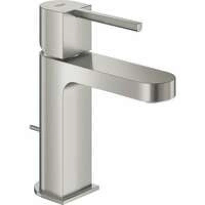 Смеситель для раковины GROHE Plus с донным клапаном, S-Size, суперсталь (32612DC3)