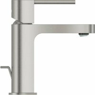 Смеситель для раковины GROHE Plus с донным клапаном, S-Size, суперсталь (32612DC3) Смеситель для раковины GROHE Plus с донным клапаном, S-Size, суперсталь (32612DC3)