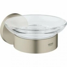 Мыльница GROHE Essentials с держателем, никель матовый (40444EN1)