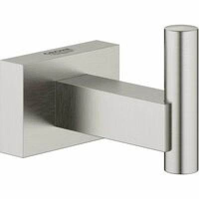Крючок для банного халата GROHE Essentials Cube, суперсталь (40511DC1) Крючок для банного халата GROHE Essentials Cube, суперсталь (40511DC1)