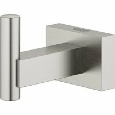 Крючок для банного халата GROHE Essentials Cube, суперсталь (40511DC1) Крючок для банного халата GROHE Essentials Cube, суперсталь (40511DC1)