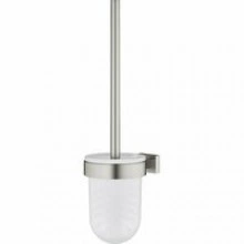 Туалетный ёршик GROHE Essentials Cube с держателем, суперсталь (40513DC1)