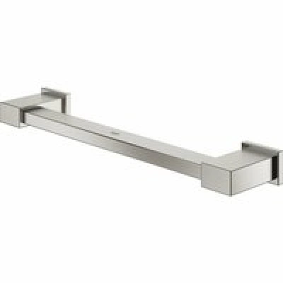 Ручка для ванной GROHE Essentials Cube 340 мм, суперсталь (40514DC1) Ручка для ванной GROHE Essentials Cube 340 мм, суперсталь (40514DC1)