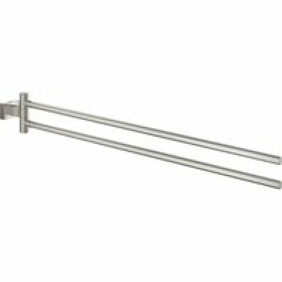 Держатель для полотенца GROHE Essentials Cube двойной, поворотный, суперсталь (40624DC1)