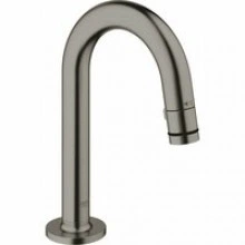 Кран для раковины GROHE Universal, без функции смешивания, с C-изливом, темный графит матовый (20201AL0)