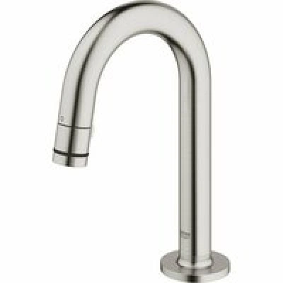Кран для раковины GROHE Universal, без функции смешивания, с C-изливом, суперсталь (20201DC0) Кран для раковины GROHE Universal, без функции смешивания, с C-изливом, суперсталь (20201DC0)