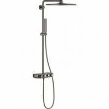 Душевая система GROHE Euphoria SmartControl System 310 Cube с термостатом для душа, темный графит глянцевый (26508A00)