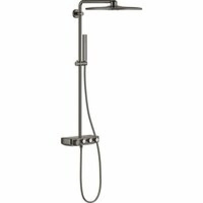 Душевая система GROHE Euphoria SmartControl System 310 Cube с термостатом для душа, темный графит глянцевый (26508A00) Душевая система GROHE Euphoria SmartControl System 310 Cube с термостатом для душа, темный графит глянцевый (26508A00)