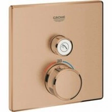 Внешняя часть термостата для душа GROHE Grohtherm SmartControl, теплый закат матовый (29123DL0)