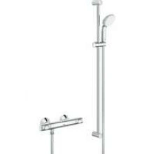 Термостат для душа GROHE Precision Flow QuickFix с душевым гарнитуром, хром (34842000)