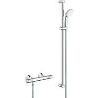 Термостат для душа GROHE Precision Flow QuickFix с душевым гарнитуром, хром (34842000) Термостат для душа GROHE Precision Flow QuickFix с душевым гарнитуром, хром (34842000)