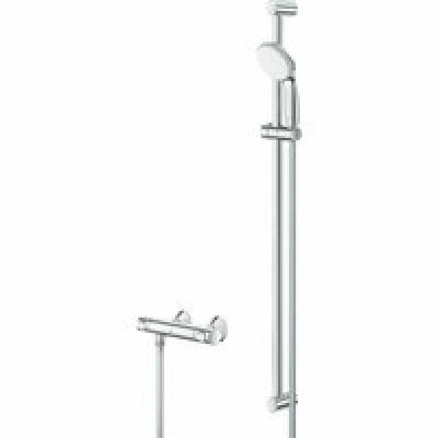 Термостат для душа GROHE Precision Flow QuickFix с душевым гарнитуром, хром (34842000) Термостат для душа GROHE Precision Flow QuickFix с душевым гарнитуром, хром (34842000)