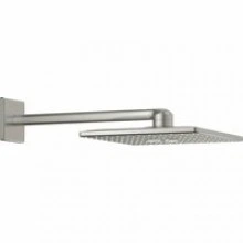 Верхний душ GROHE Rainshower SmartActive 310 Cube, 2 режима, 430 мм, суперсталь (26479DC0)