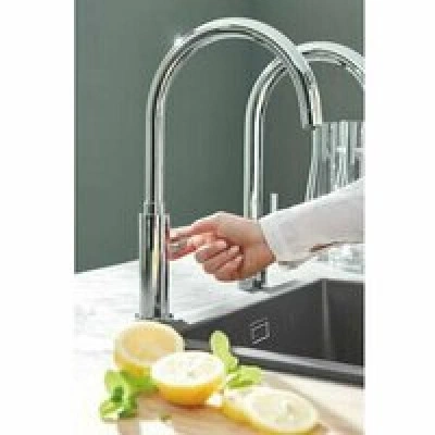 Кран для кухонной мойки GROHE Blue Pure Mono с функцией фильтрации, с фильтром в комплекте, хром (30388000) Кран для кухонной мойки GROHE Blue Pure Mono с функцией фильтрации, с фильтром в комплекте, хром (30388000)