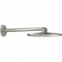 Верхний душ GROHE Rainshower 310 SmartActive, 2 режима, 400 мм, суперсталь (26475DC0)