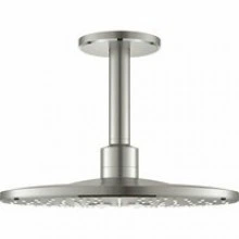 Верхний душ GROHE Rainshower 310 SmartActive, 2 режима, 142 мм, суперсталь (26477DC0)