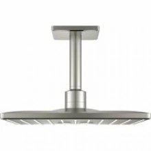 Верхний душ GROHE Rainshower SmartActive Cube 310, 2 режима, 142 мм, суперсталь (26481DC0)