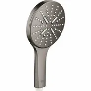 Ручной душ GROHE Rainshower SmartActive 130, 3 режима, темный графит глянцевый (26574A00)