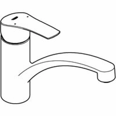 Смеситель для кухни GROHE Eurosmart, суперсталь (33281DC3) Смеситель для кухни GROHE Eurosmart, суперсталь (33281DC3)