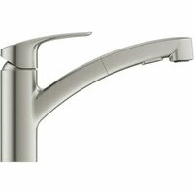 Смеситель для кухни GROHE Eurosmart с вытяжным душем, суперсталь (30305DC1) Смеситель для кухни GROHE Eurosmart с вытяжным душем, суперсталь (30305DC1)
