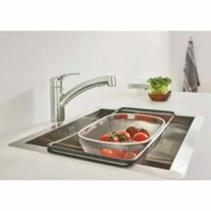 Смеситель для кухни GROHE Eurosmart с вытяжным душем, суперсталь (30305DC1) Смеситель для кухни GROHE Eurosmart с вытяжным душем, суперсталь (30305DC1)