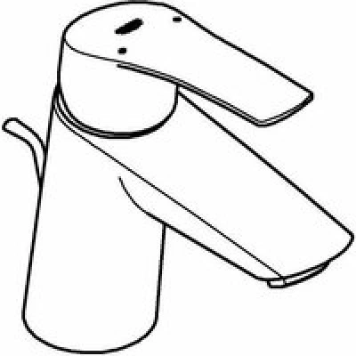 Смеситель для раковины GROHE Eurosmart, S-size, хром (23965003) Смеситель для раковины GROHE Eurosmart, S-size, хром (23965003)