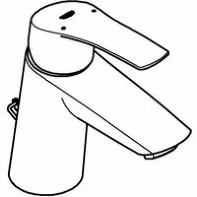 Смеситель для раковины GROHE Eurosmart, S-size, хром (23966003) Смеситель для раковины GROHE Eurosmart, S-size, хром (23966003)