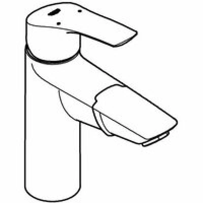 Смеситель для раковины GROHE Eurosmart, M-size, хром (23976003) Смеситель для раковины GROHE Eurosmart, M-size, хром (23976003)