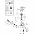 Смеситель для ванны GROHE Eurosmart, хром (25243003) Смеситель для ванны GROHE Eurosmart, хром (25243003)