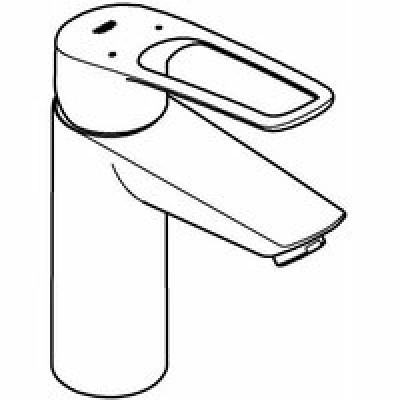 Смеситель для раковины GROHE Eurosmart, M-size, хром (23981003) Смеситель для раковины GROHE Eurosmart, M-size, хром (23981003)