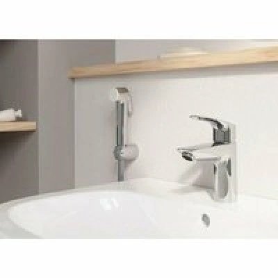 Смеситель для раковины GROHE Eurosmart с гигиеническим душем, S-size, хром (23124003) Смеситель для раковины GROHE Eurosmart с гигиеническим душем, S-size, хром (23124003)