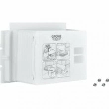 Ревизионный короб GROHE для крепления малых панелей смыва, хром (40950000)
