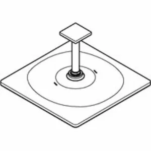 Верхний душ GROHE Rainshower Mono 310 Cube, 9,5 л/мин, 1 режим, 142 мм, холодный рассвет матовый (26566GN0) Верхний душ GROHE Rainshower Mono 310 Cube, 9,5 л/мин, 1 режим, 142 мм, холодный рассвет матовый (26566GN0)