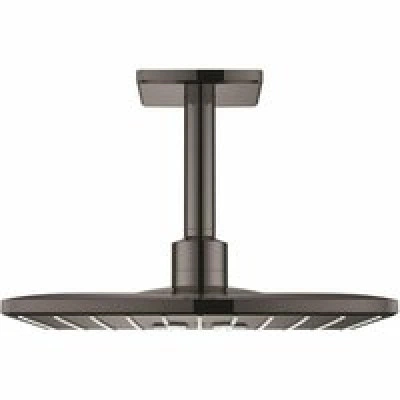 Верхний душ GROHE SmartActive 310 Cube, 2 режима, 142 мм, темный графит глянцевый (26481A00) Верхний душ GROHE SmartActive 310 Cube, 2 режима, 142 мм, темный графит глянцевый (26481A00)