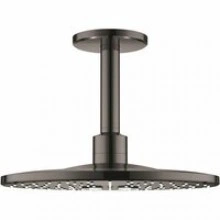 Верхний душ GROHE Rainshower SmartActive 310, 2 режима, 142 мм, темный графит глянцевый (26477A00)