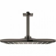 Верхний душ GROHE Rainshower Mono 310 Cube, 9,5 л/мин, 1 режим, 142 мм, темный графит глянцевый (26566A00)