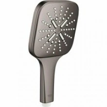 Ручной душ GROHE Rainshower SmartActive 130 Cube, 3 режима, темный графит глянцевый (26582A00)