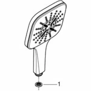 Ручной душ GROHE Rainshower SmartActive 130 Cube, 3 режима, холодный рассвет матовый (26582GN0) Ручной душ GROHE Rainshower SmartActive 130 Cube, 3 режима, холодный рассвет матовый (26582GN0)